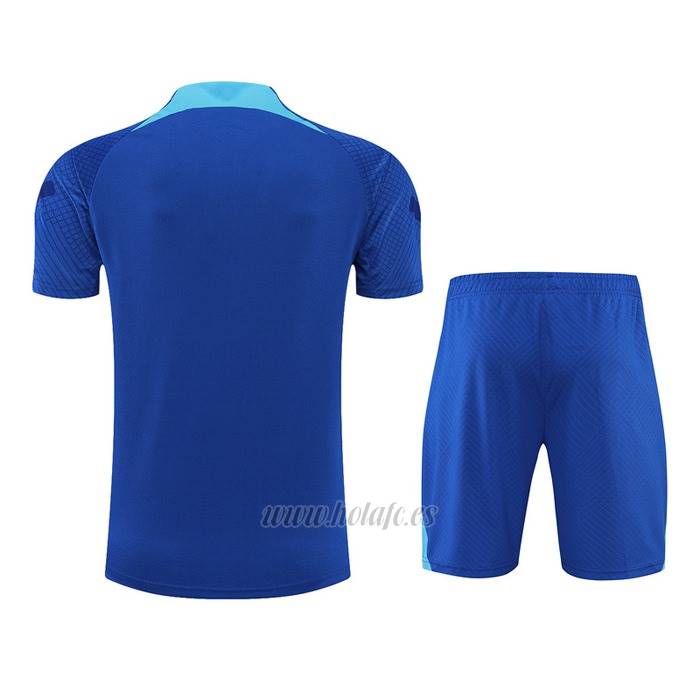 Chandal del Chelsea Manga Corta 2022-2023 Azul - Pantalon Corto